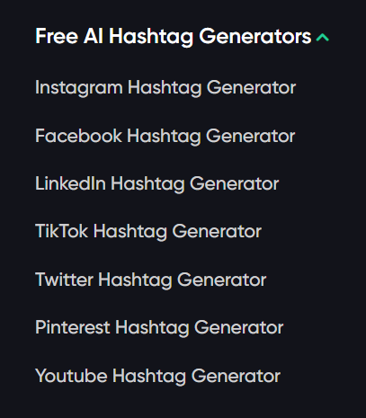 AI hashtag generator - social media content scheduler - automation- Resellution