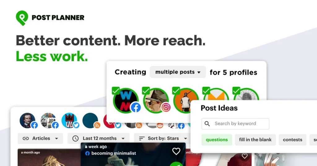 Post Planner content scheduler tool