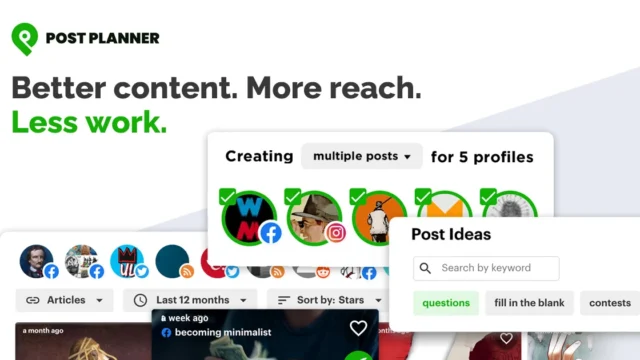 Post Planner content scheduler tool